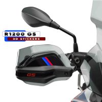 Motorcycle Handguard Shield Stickers Handlebar Windshield Fairing Decals For BMW R1200GS F700GS F800GS G310GS