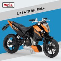 Maisto 1:18 KTM 690 DUKE 520 SX 525SX Alloy Metal Motorcycle Road Racing Diecast Model B315