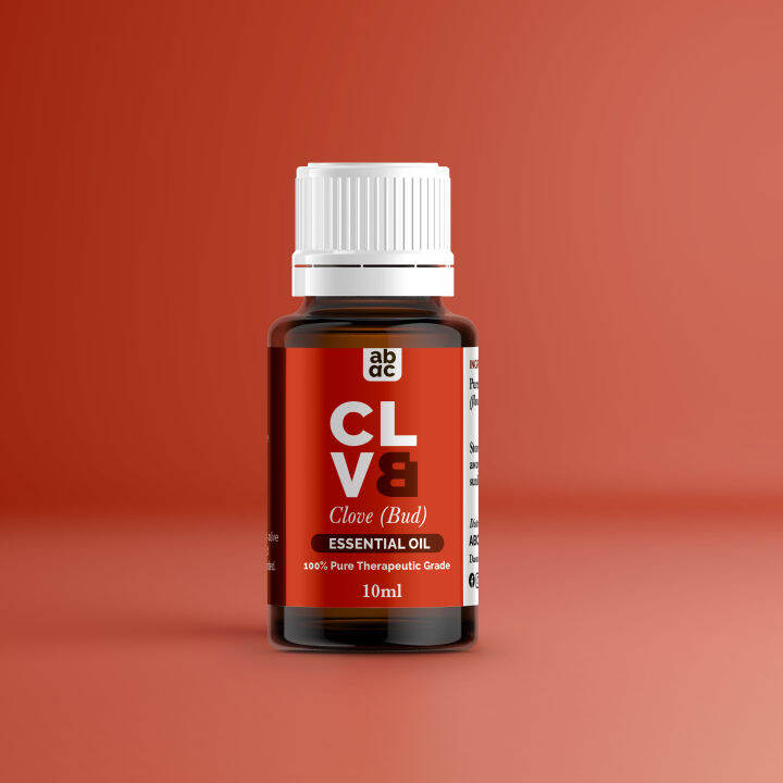 ABCD Organics Clove Essential Oil 100 Natural, Therapeutic Grade for