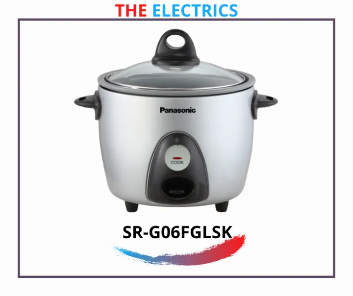 PANASONIC 0.6L AUTOMATIC RICE COOKER SRG06FG Lazada