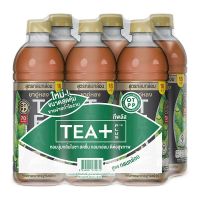 ทีพลัส เครื่องดื่มชาอู่หลง สูตรกลมกล่อม 490 มล. x 6 ขวด - Tea Plus Oolong Tea Drink Tasty 490 ml x 6 Bottles