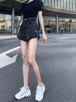 【CC】 Feynzz slim fit  long legs thin super elastic high waist denim wide leg hot women