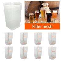 Beer Filter Bag Home Beer Brewing Wine Filter Bag Tea Nuts Juice Milk Nylon Net Filter Bag Net Filter Reusable food grade nylon Colanders Food Straine