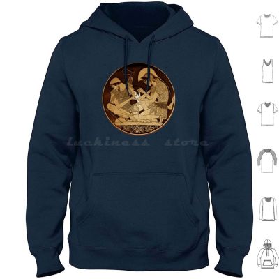 Hannigram Achilles &Amp ; Patroclus Hoodie Cotton Long Sleeve Achilles And Patroclus Hannigram Hannibal Greek Au Size Xxs-4Xl