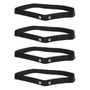 4Pcs Elastic Heart Rate Chest Strap Bands for Geonaute Heart Rate Sensor