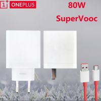 [ขายดี] OnePlus ที่ชาร์จ SuperVooc 80W ของแท้สายเคเบิลอะแดปเตอร์ไฟ Usb C สำหรับ1หนึ่งบวก10 Pro R Ace Nord 2 9 9T