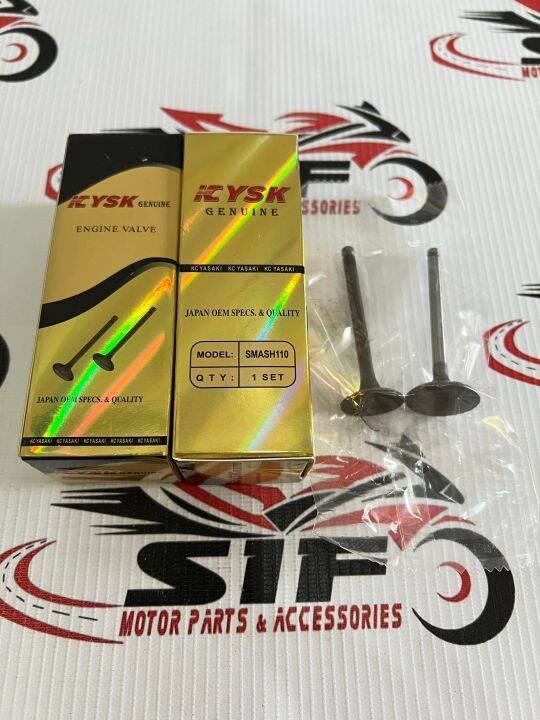 SIF ENGINE VALVE / INTAKE & EXHAUST VALVE SUZUKI SMASH 110 YSK | Lazada PH