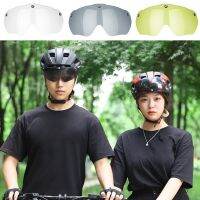 Single Bicycles Helmet Goggle Replacement Portable Road Bike Glasses Outdoor Riding Cycling Lens Cycle Accessory Nails Screws Fasteners