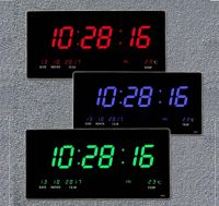 นาฬิกาดิจิตอล LED DIGITAL CLOCK รุ่น1139 (ตัวเลขสีแดง) นาฬิกาแขวนผนัง นาฬิกาปลุก ดิจิตอลนาฬิกา นาฬิกาแขวน นาฬิกาตั้งโต๊ะ ขนาด 46x20.2x4.8CM