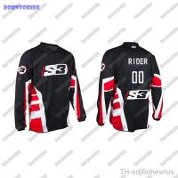 【hot】◐℗  Custom Name Number Sleeve Enduro Jersey MTB Downhill Mountain Maillot Ciclismo Hombre Drying Shirt