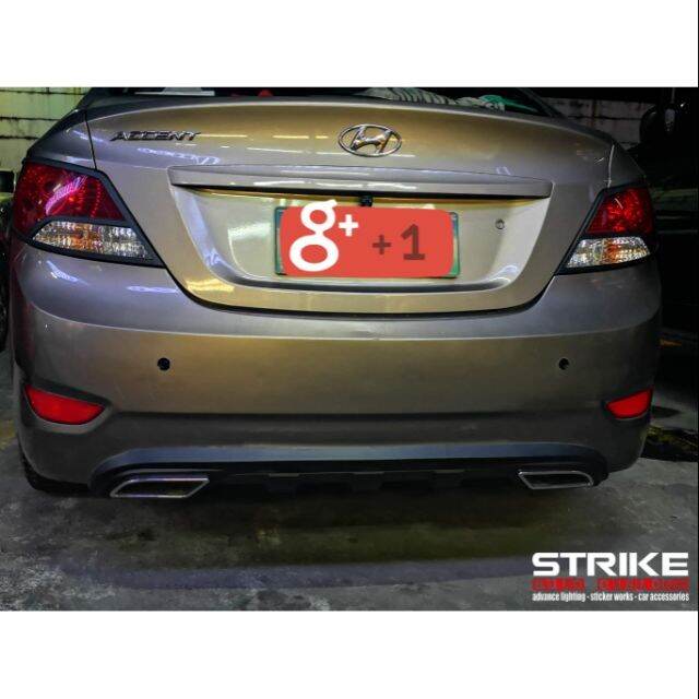 Rear Diffuser for Hyundai Accent | Lazada PH