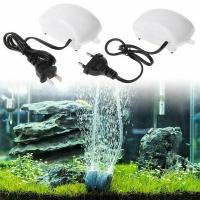 1PC Ultra Low Noise Oxygen Air Pump Aquatic Accessories Fish Tank Air Compressor Oxygen Pump EU UK Plug For Aquarium Fish Tank