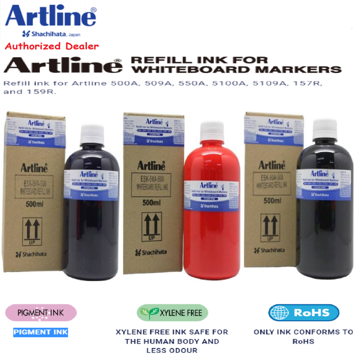 Artline Whiteboard Marker Refill Ink / Whiteboard Ink / Ink Refill