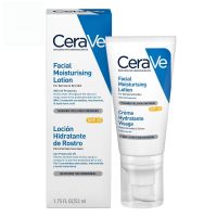 Cerave Facial Moisturizing Lotion SPF 25 เฟเชียล มอยซ์เจอร์ไรซิ่ง โลชั่น เอสพีเอฟ 25 โลชั่นสำหรับผิวหน้า ป้องกันแสงแดด สำหรับผิวธรรมดา-ผิวแห้ง 52มล. เซราวี