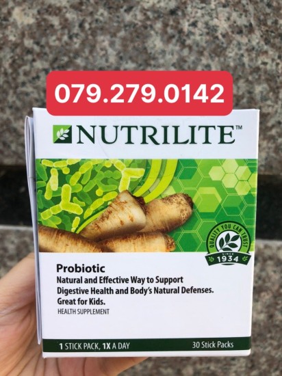 Có bán sỉ  men lợi khuẩn đường ruột probiotic nutrilite amway 30 gói - ảnh sản phẩm 1