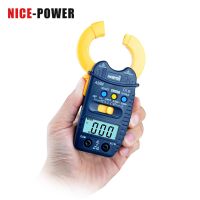 ZZOOI Pocket Mini Digital Clamp Multimeter Tester Meter 2A~200A Current AC DC Voltage 600V Resistance Detectio A3399 Bag Optional