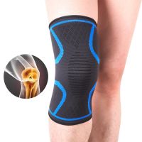 【CW】 1Pcs Compression Knee Brace Support Guard Arthritis Pain Gym Protector Knitted Kneepads