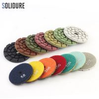 3 Diamond Polishing Pad 7 PCS/SET Floor Grinding Renovate Concrete Sanding Disc Tool Diamond Polishing Resin