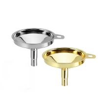 Mirror Polished Conical Funnel 304 Stainless Steel Small Funnel Oil Wine Water Spices Metal Funnel Home Kitchen Funnel