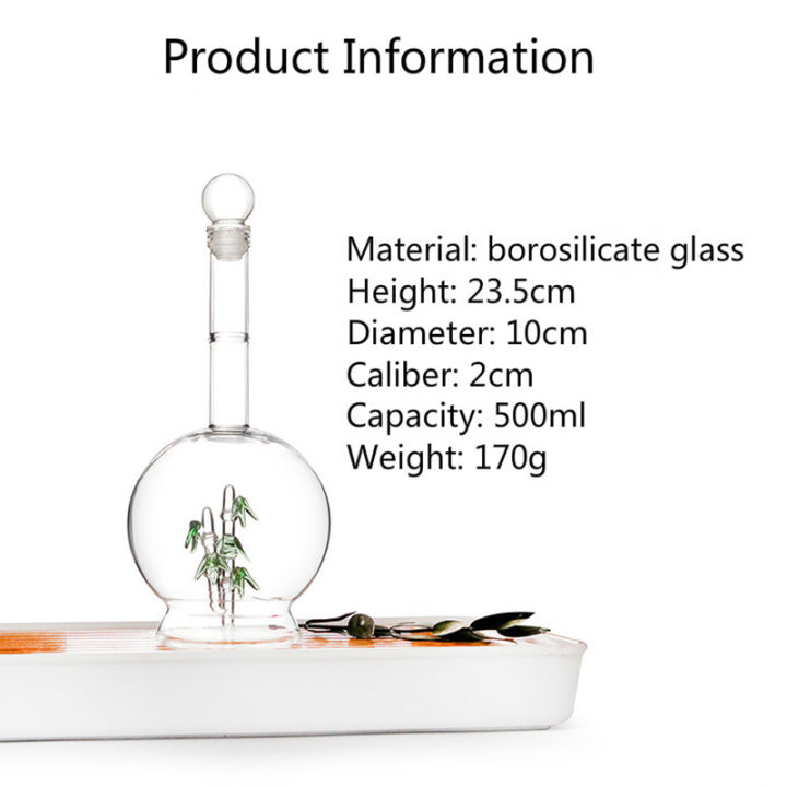 500ml-high-borosilicate-glass-decanter-creative-bamboo-shape-wine-decanter-wine-glass-whiskey-glass-for-bar-party-gift