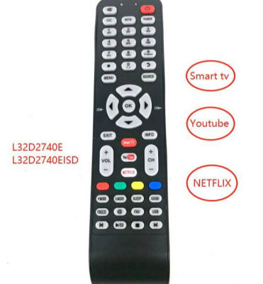 New Replacement For TCL LED Smart TV Remote Control L32D2740E L32D2740EISD