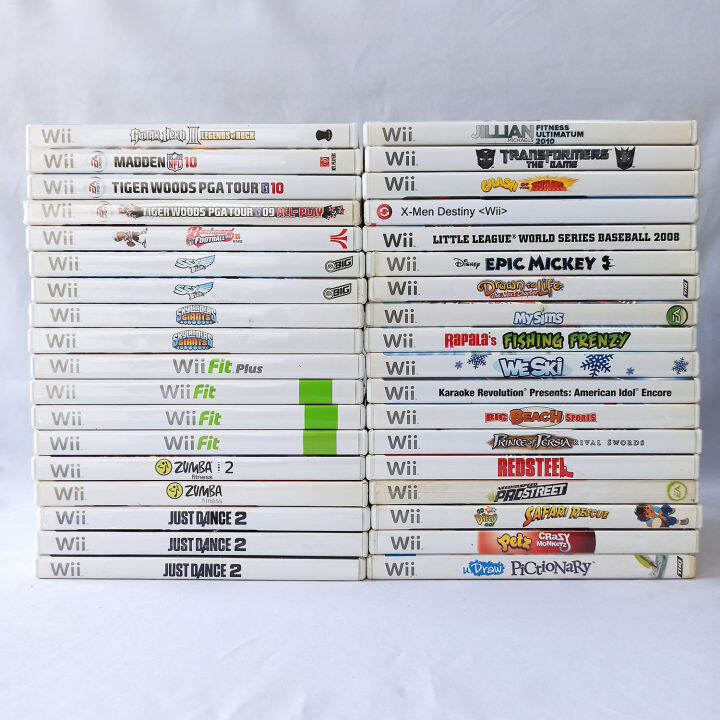 used wii and games