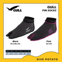 Gull Fin Sock ถุงเท้า หนา 2.0 mm. สำหรับดำน้ำ ยี่ห้อ Gull จาก ญี่ปุ่น
