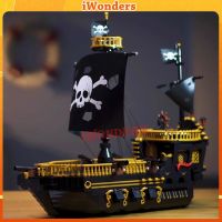 Creative DIY Gull Pirates Ship Building Blocks เรือเครื่องประดับผู้ใหญ่เด็กปริศนาประกอบของเล่นของขวัญ