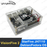 VisionFive Quad-Core RISC-V Dev บอร์ด VisionFive 2 Quad-Core RISC-V คอมพิวเตอร์บอร์ดเดียว (SBC) 3D GPU แบบบูรณาการ,4G8G