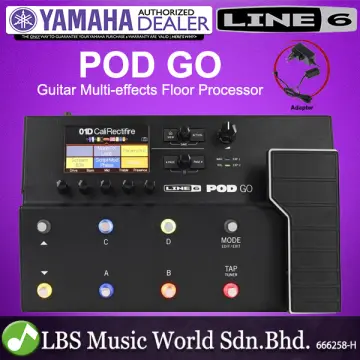 Line 6 POD Go Guitar Multi-effects Floor Processor with Gator G