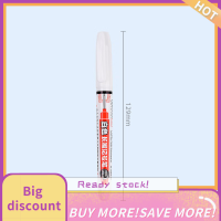 ?【Lowest price】Qearl ปากกามาร์กเกอร์หัวยาวหมึกสีขาว20มม. สำหรับตกแต่งงานไม้ในห้องน้ำปากกามาร์กเกอร์ทรงลึกอเนกประสงค์