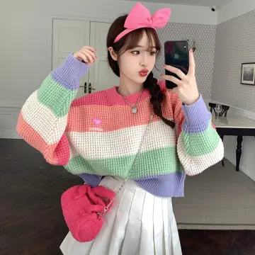 Buy Striped Long Sleeve Rainbow online