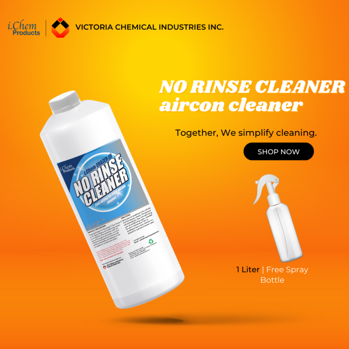 ICHEM PRODUCT NO RINSE (AIRCON CLEANER) 1 LITER Lazada PH