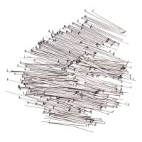 20g 1 Inch Stainless Steel Flat Head Wire Headpins about 278pcs/20g