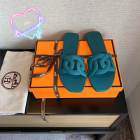 A.L.I.C.E Hermes Aloha รองเท้าแตะ เทอร์ควอยซ์