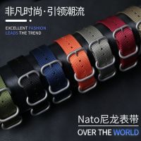 ▶★◀ Suitable for NATO thickened canvas nylon strap mens No. 5 Seiko Submariner sports diving watch chain 1819202122324mm