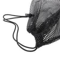 E9LE Quick Dry Swim Dive Net Bag Drawstring Type Water Sport Snorkel Flippers Storage