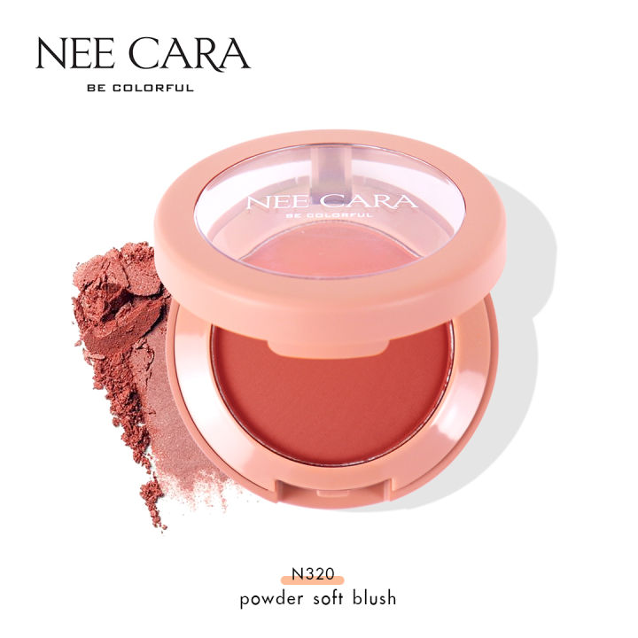 nee-cara-นีคาร่า-บลัชออน-ปัดแก้ม-เนื้อฝุ่น-n320-powder-soft-blush