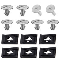 14Pcs รถเครื่องยนต์ฝาครอบด้านล่างสกรู Bolt Access Pin สกรู Fender คลิปสำหรับ Honda สำหรับ Accord 2018-2019 90674-TY2-A01 90105-TBA-A00