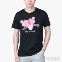 DOSH UNISEX T-SHIRTS PINK PANTHER เสื้อยืดคอกลม แขนสั้น ผู้ชาย-ผู้หญิง 9DPPMT5001-BL