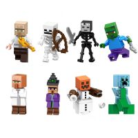 Building Blocks Toys Characters Steve Enderman Skeleton Minifigure In Stock New Arrival