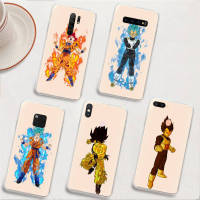 BY54 Dragon Vegeta Goku Ball อ่อนนุ่ม โปร่งใส เคสโทรศัพท์ หรับ Samsung A34 M52 A04 M30S A23 M23 M53 M21 A54 M30 A40S A9 A14 A04S M33 Plus