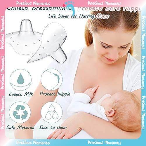 2Pcs Silicone Nipple Shield Breastfeeding Nipple Protector With Box