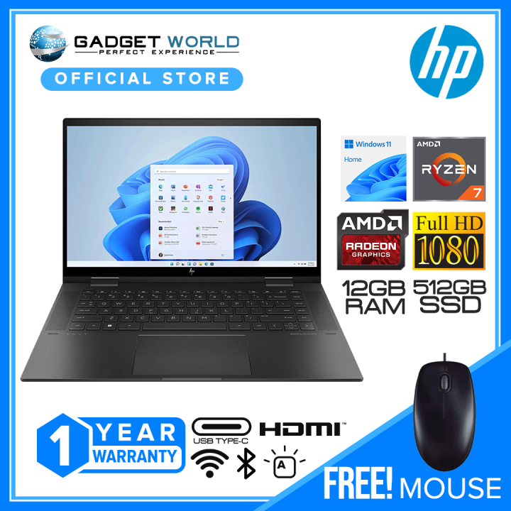 HP Envy x360 2-in-1 15.6