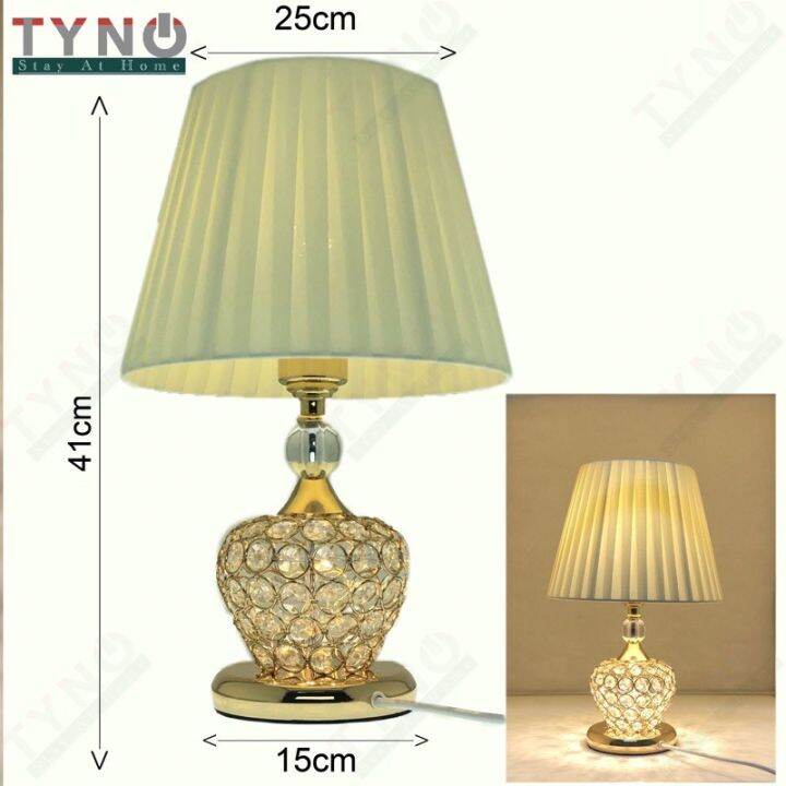 table lamp E27 crystal table lamp Lazada