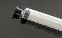 ฝาไซริงค์แบบยางสีดำ Rubber Syringe Tip Cap สำหรับไซริงค์ขนาด 1ML- 10ML ใช้ซ้ำได้