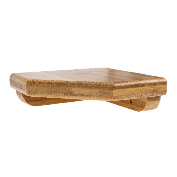 Corner Floating Shelves Wall Book Shelf Wood Bathroom Wall Shelf Lazada PH