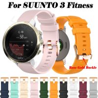 20มม. ใช้ได้กับ SUUNTO 3สายรัดข้อมือซิลิโคนสำหรับออกกำลังกายสายรัดข้อมือทดแทนสำหรับเล่นกีฬาสายรัดข้อมือสายนาฬิกาอัจฉริยะเข็มขัด