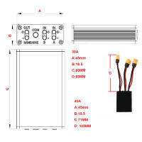 Ebike Dual Battery Connection Adapter Switcher Module เพิ่มความจุของแบตเตอรี่