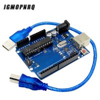 UNO R3 Official ATMEGA16U2+MEGA328P Chip For Arduino UNO R3 Development board + USB CABLE